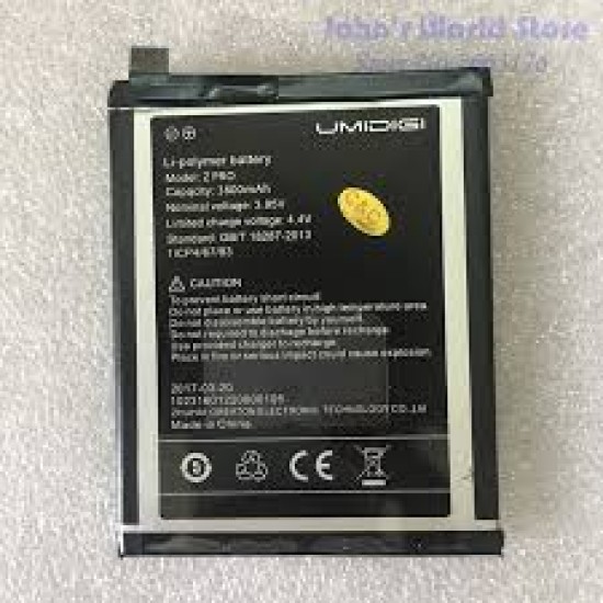 BATERIA DO UMI Z PRO 3800MAH BATERIA DO UMI Z PRO 3800MAH
